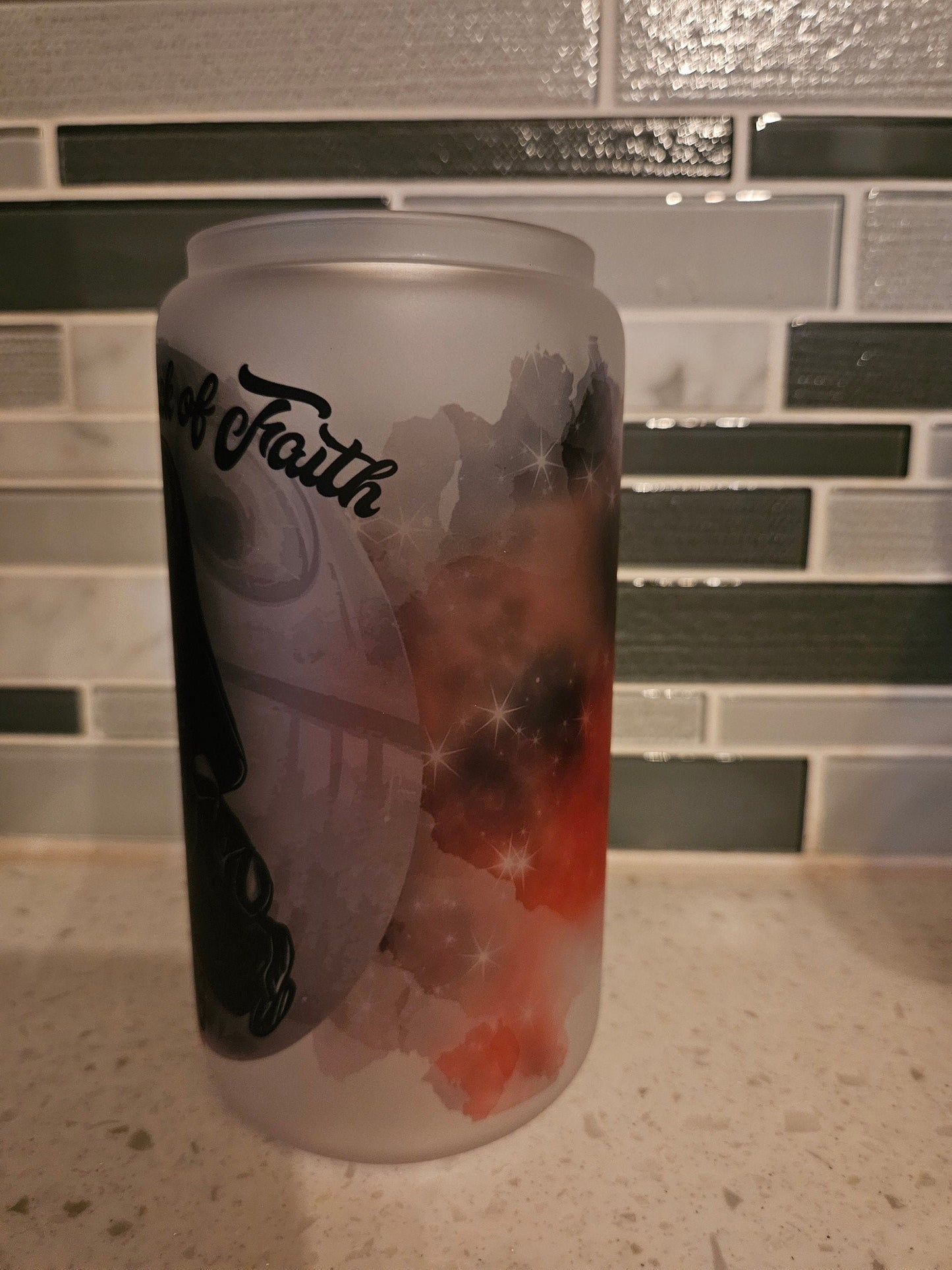 16 oz frosted cup **Darth**Star*starbucks**cold cup**reusable cup** cup with lid and straw**Beer cup**