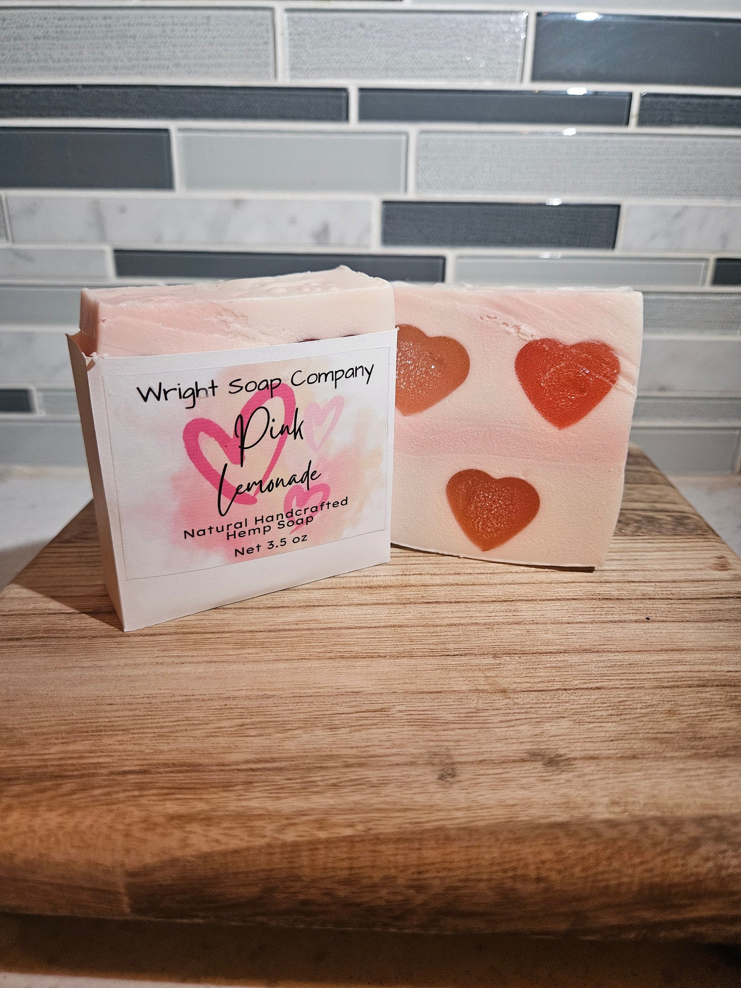 Pink Lemonade Goats milk Soap - Handmade Soap - Selfcare-Artisan-