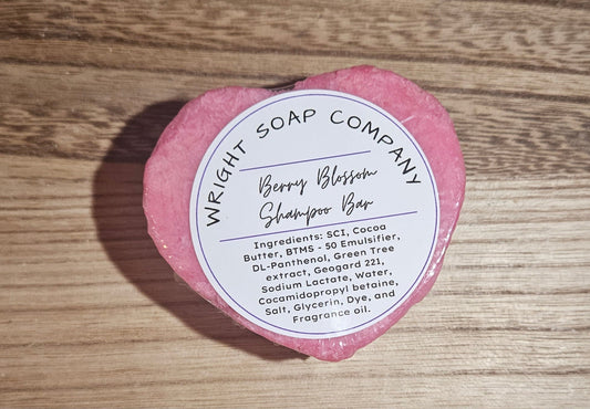 Berry Blossom SHampoo Bar, Self Care,Conditioning, Moisturizing, Spa, Gift for her