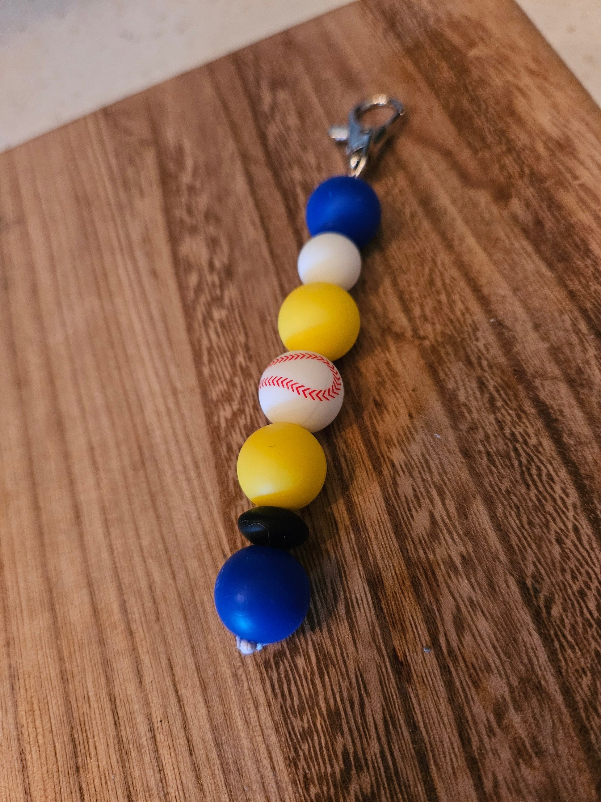 Team Sport Keychain |Customized | Bangle Key Ring | Silicone Bangle Key Ring | Cute Keychain | Small Gift for Girls Women Bridesmaid Teams