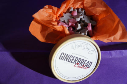 Gingerbread Cookies Wax Melts | Red and Brown | Shimmering Wax Melts | Christmas Decor | Winter Holiday Scent | Home