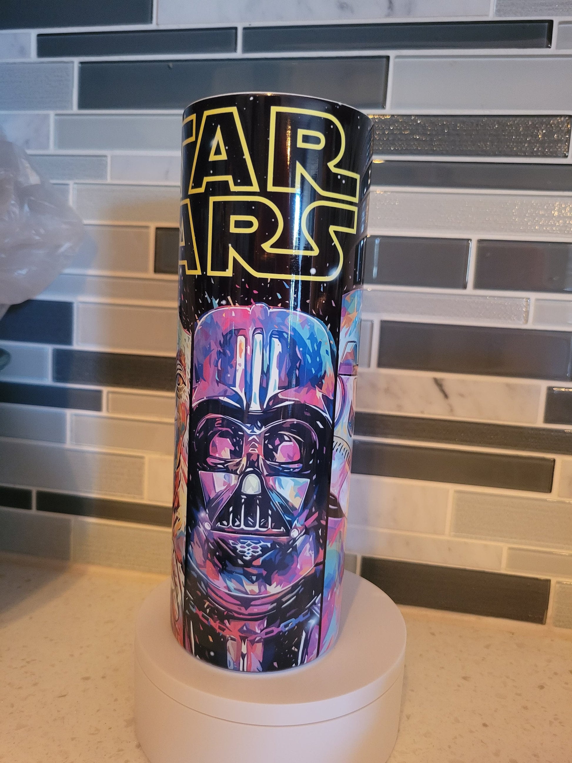 Litte green guy**Darth** STAR** 20oz**Tumbler**