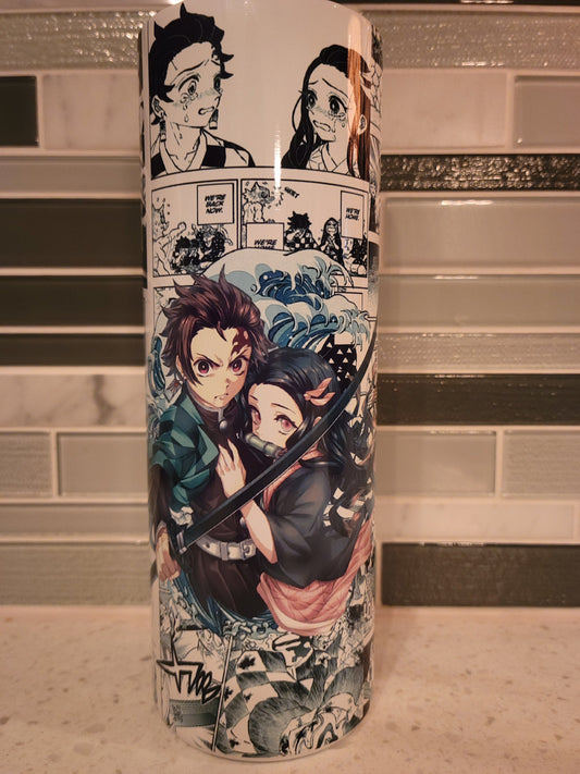 Anime** Nezuko**Demon**Slayer**20oz**Tumbler**