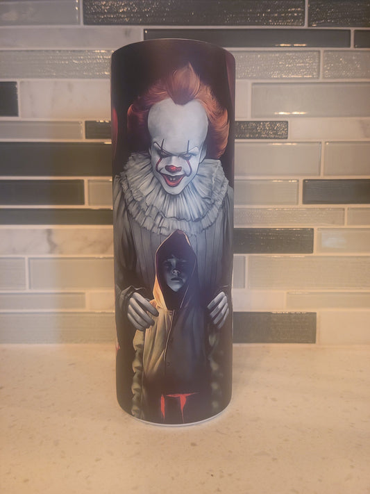 Glow in the dark**PennyWise**IT**We all Float** 20 oz Tumbler