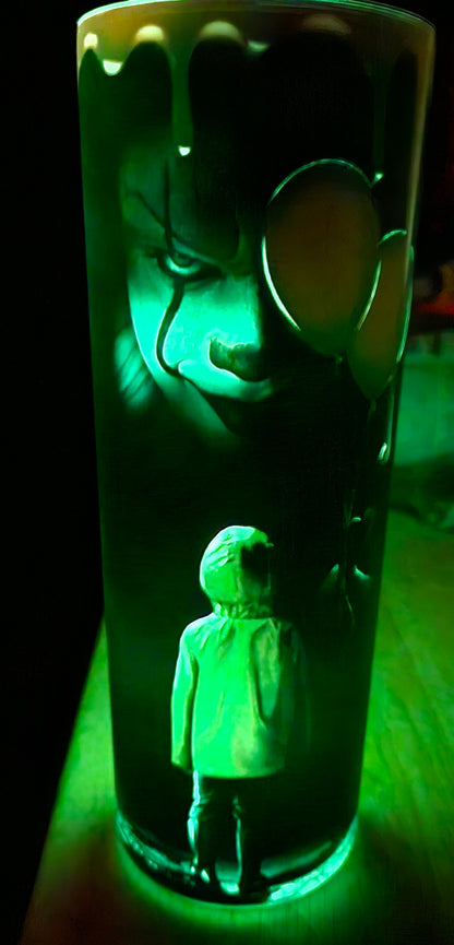 Glow in the dark**PennyWise**IT**We all Float** 20 oz Tumbler