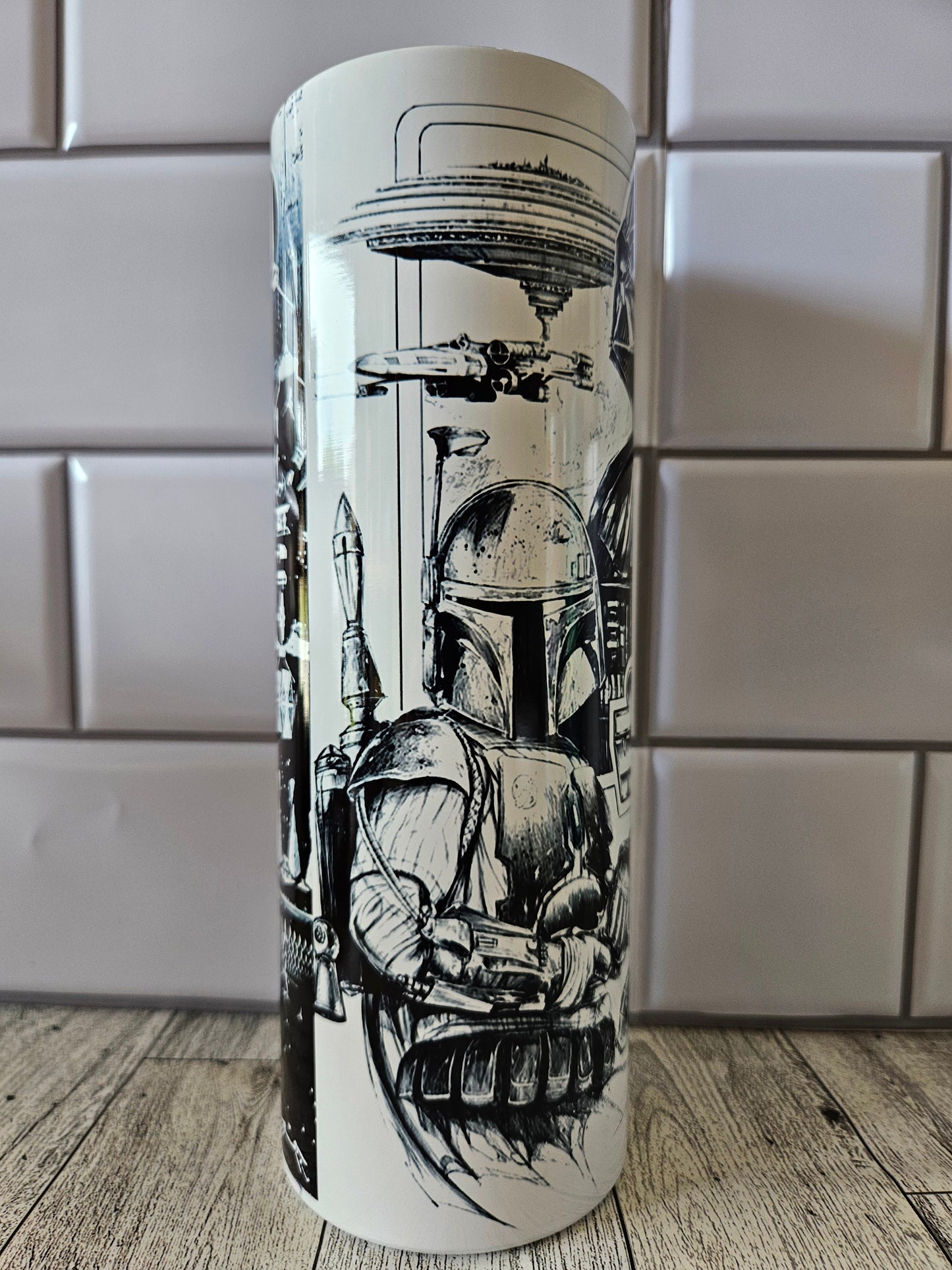 Litte green guy**Darth** STAR** 20oz**Tumbler**