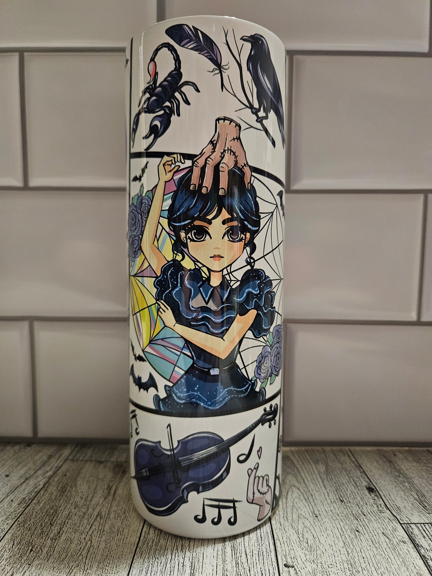 Wednesday**Enid**Nevermore**Thing**20oz**Tumbler**