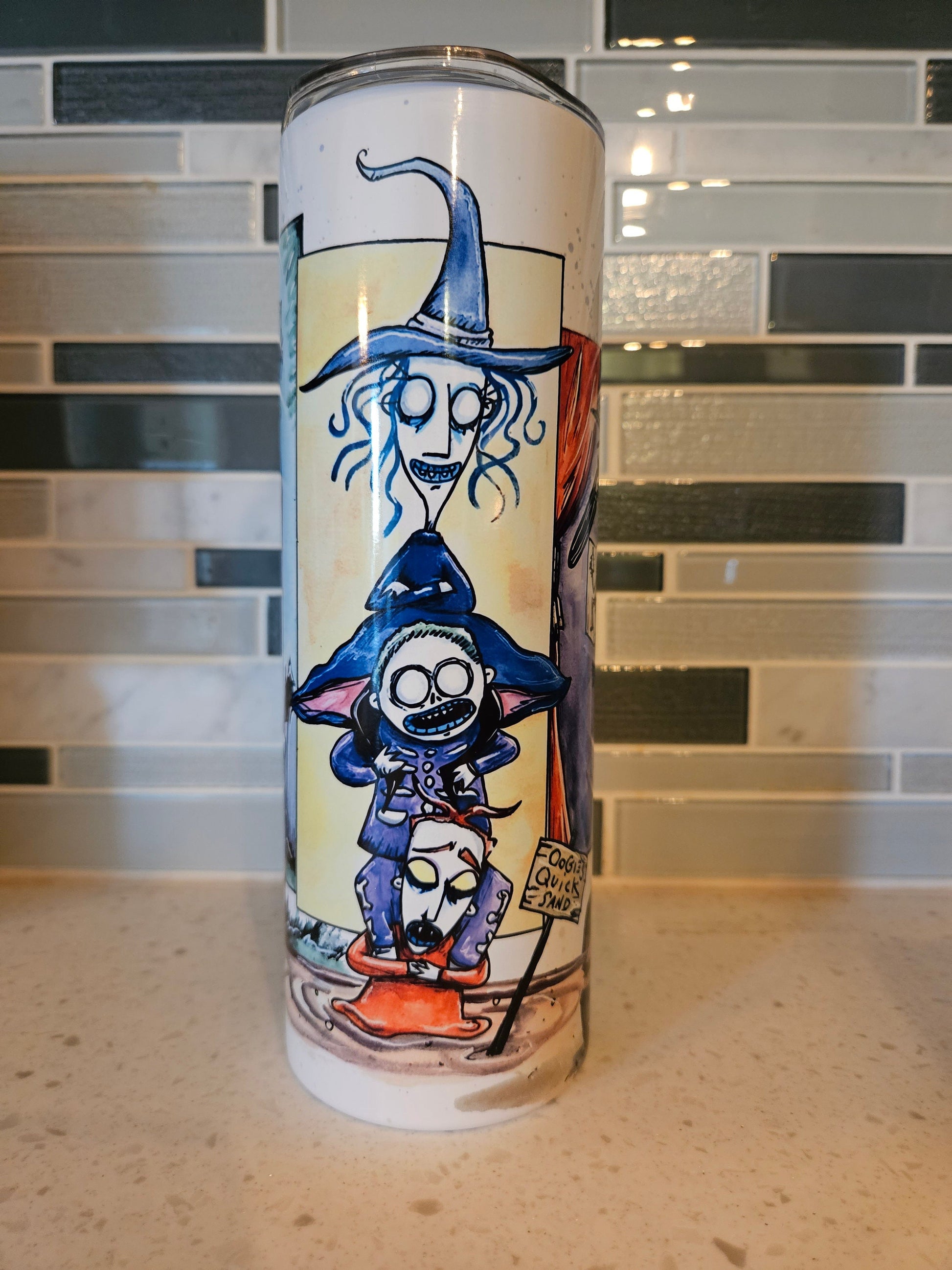 Jack* Oogie**20 oz Tumbler*Nightmare* Jack and Sally*