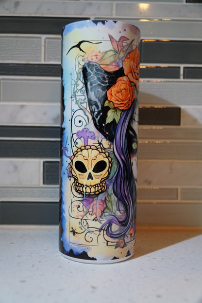 Witchy woman**halloween**spooky**witch vibes**20 oz tumbler