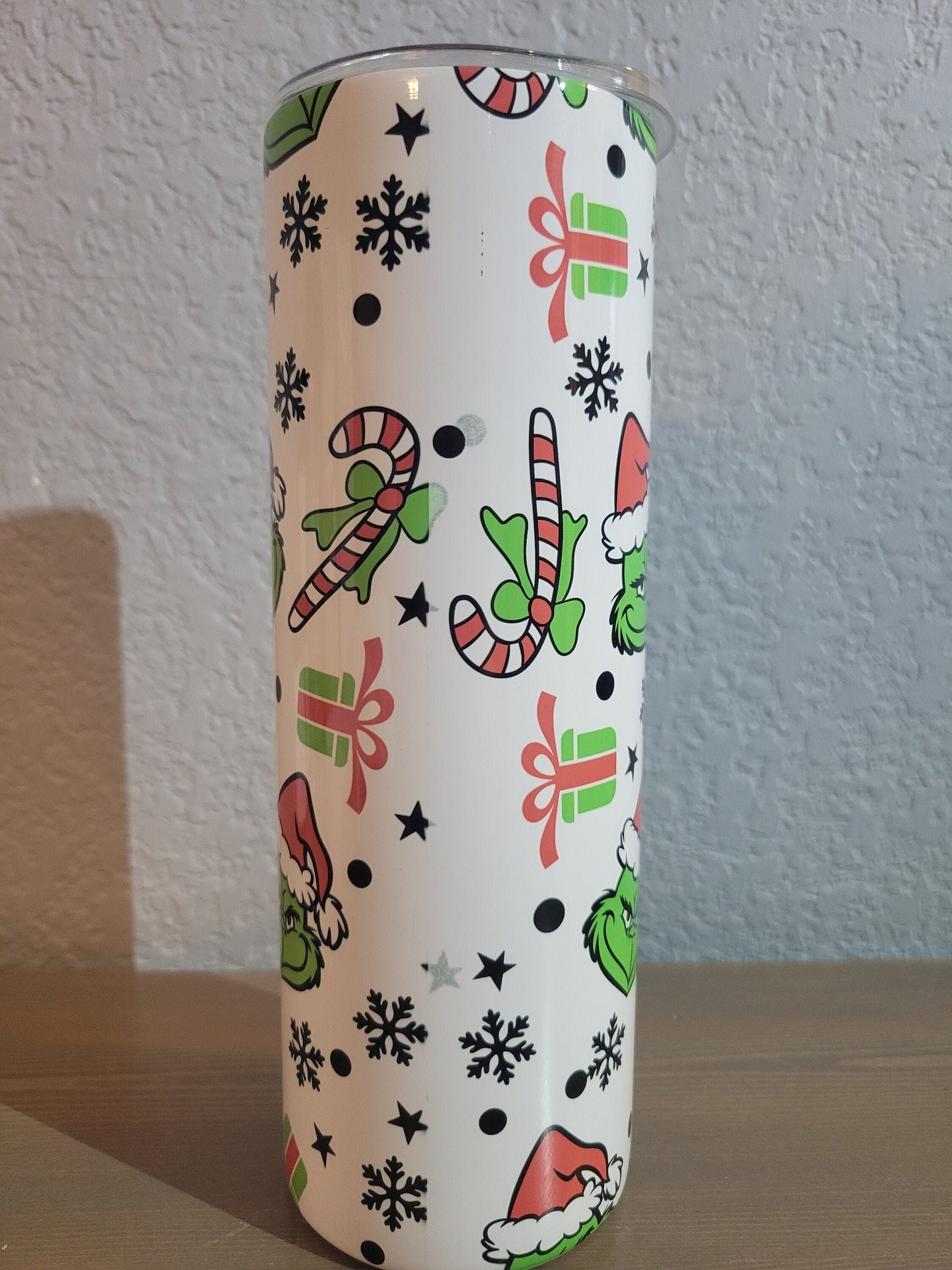 20 oz Tumbler**Grinch**Grinchmas**Grinch Fuel**Starbucks**Hot cup**cold cup**reusable cup** cup with lid and straw**Tumbler**