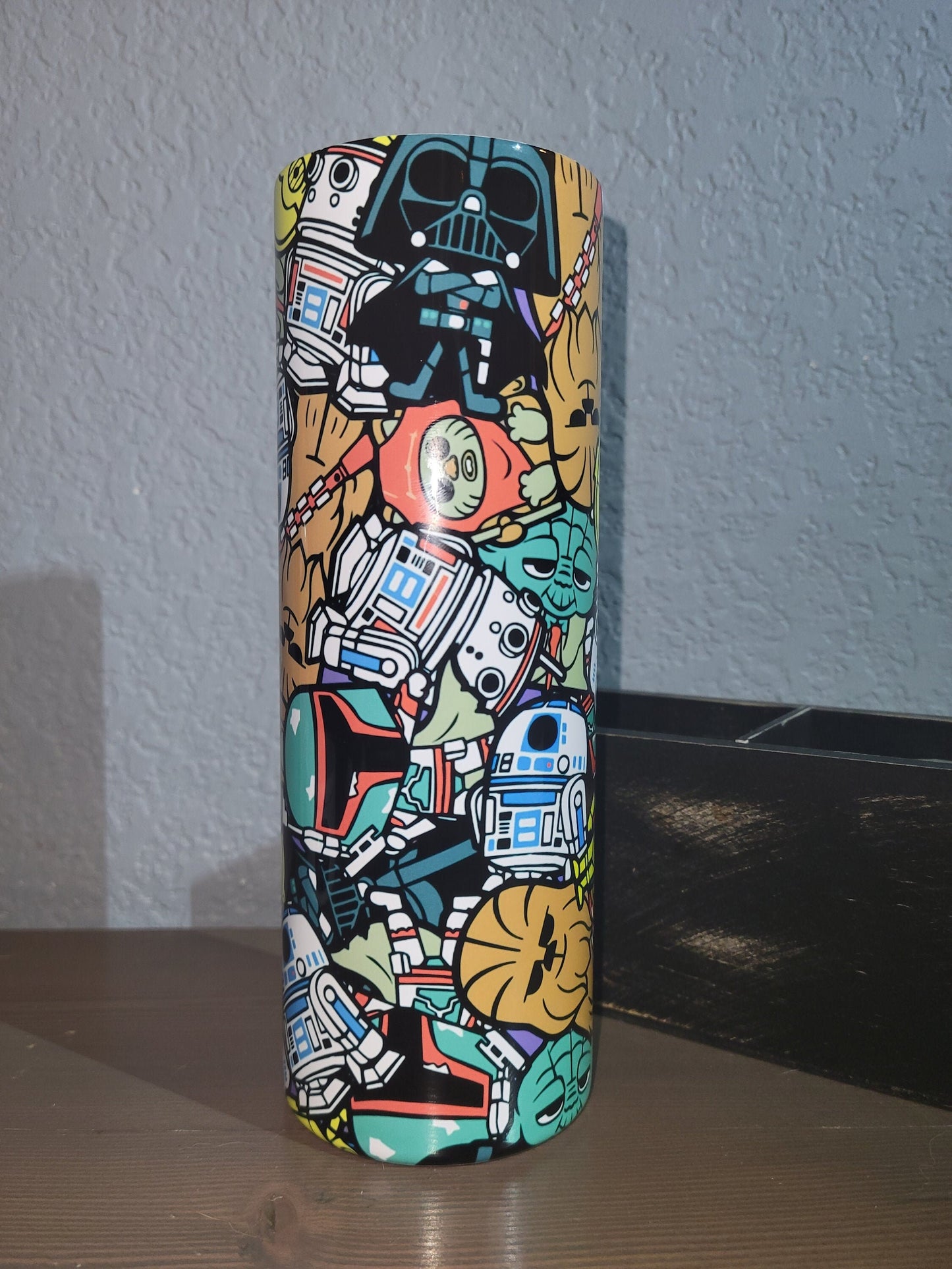 Litte green guy**Darth** STAR** 20oz**Tumbler**