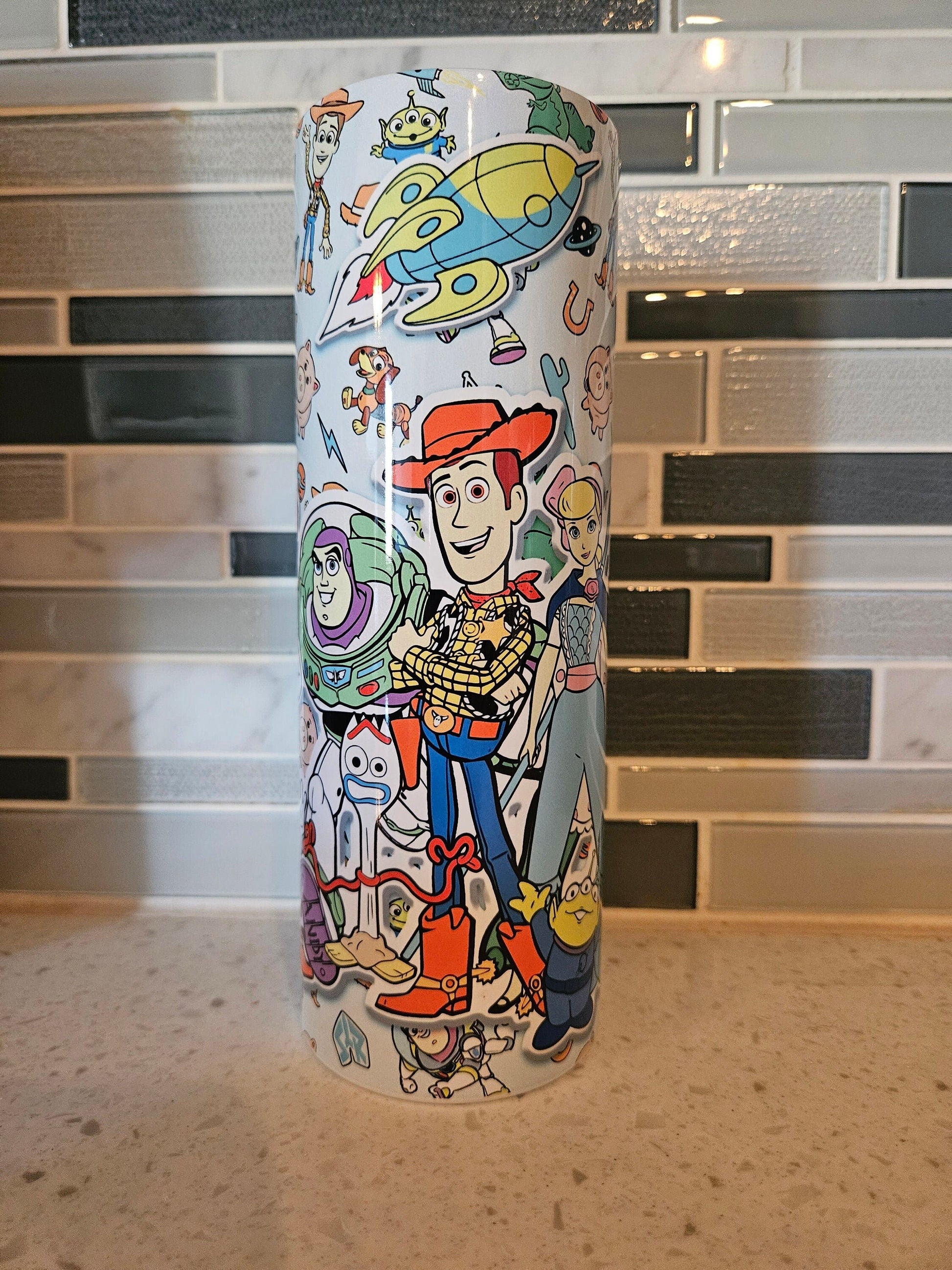 Toy**cowboy**story**Jessie**Buzz**Woody**20oz**Tumbler**