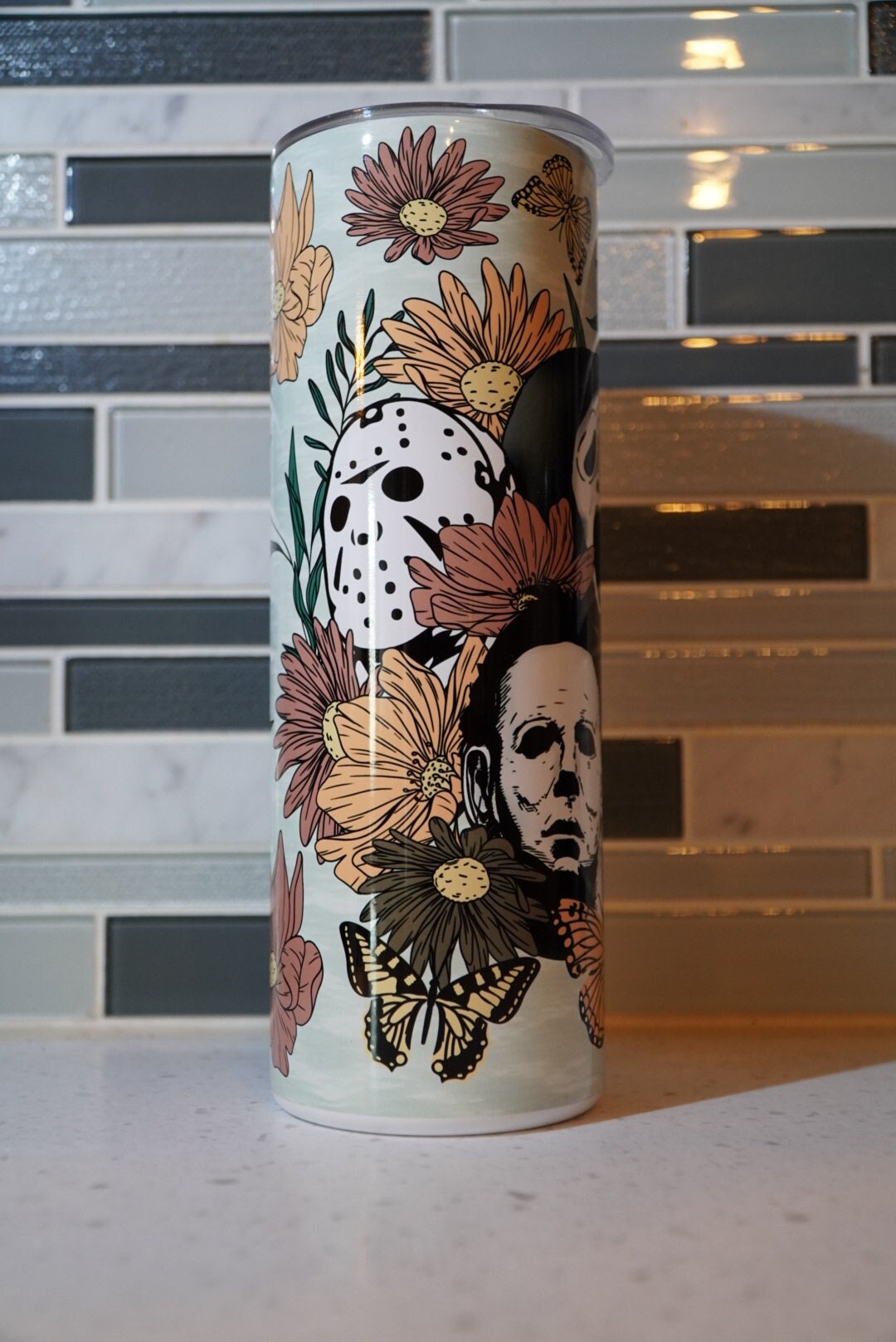 Freddy**Jason** Michael Meyers**GhostFace**Horror**20 oz Tumbler