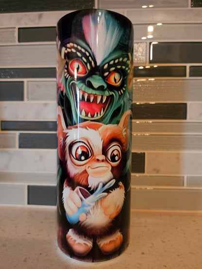 Gizmo**Gremlins**80&#39;s**movie**20oz Skinny Tumbler**