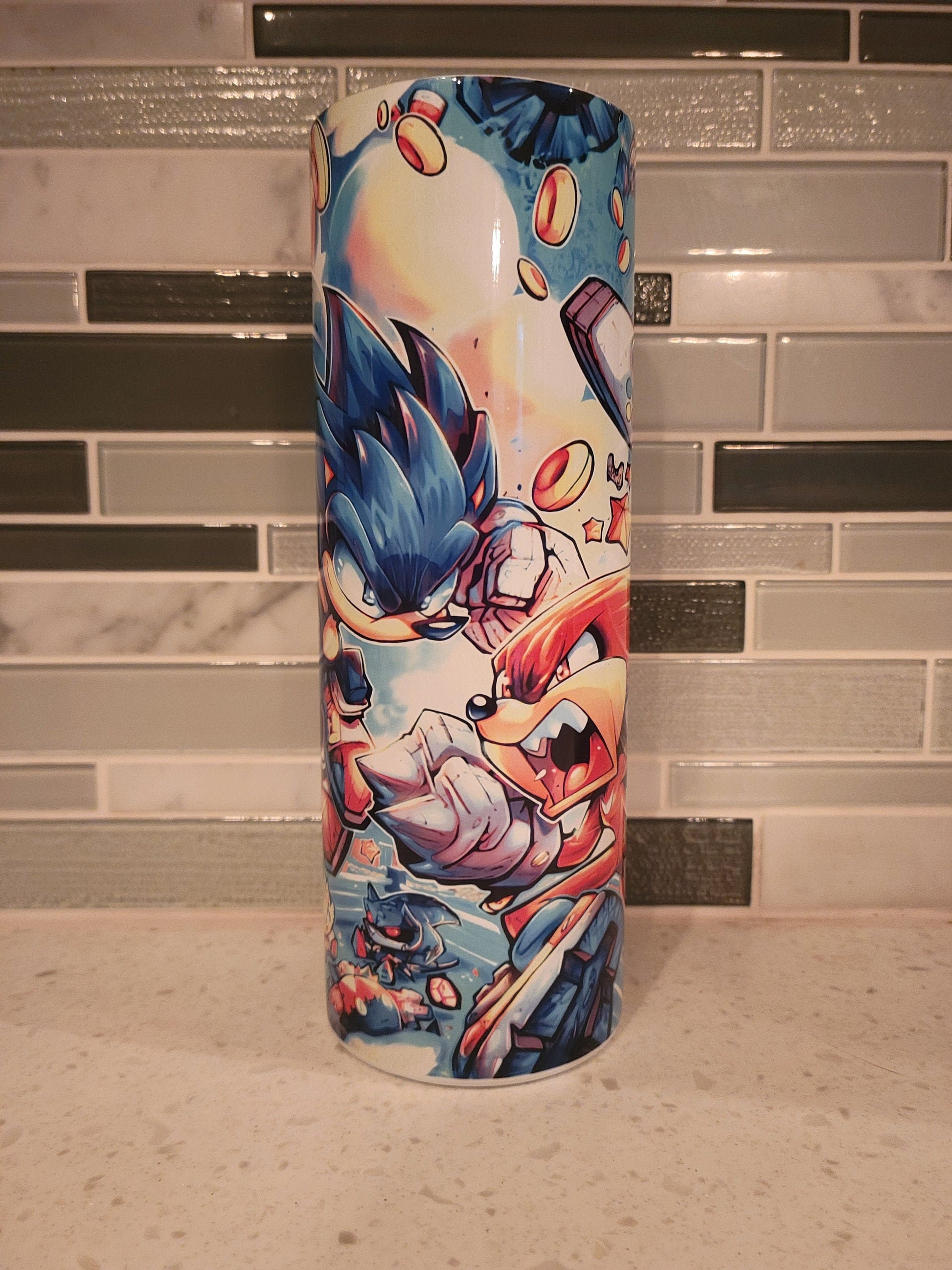 Hedgehog**cartoon**20oz**Tumbler**