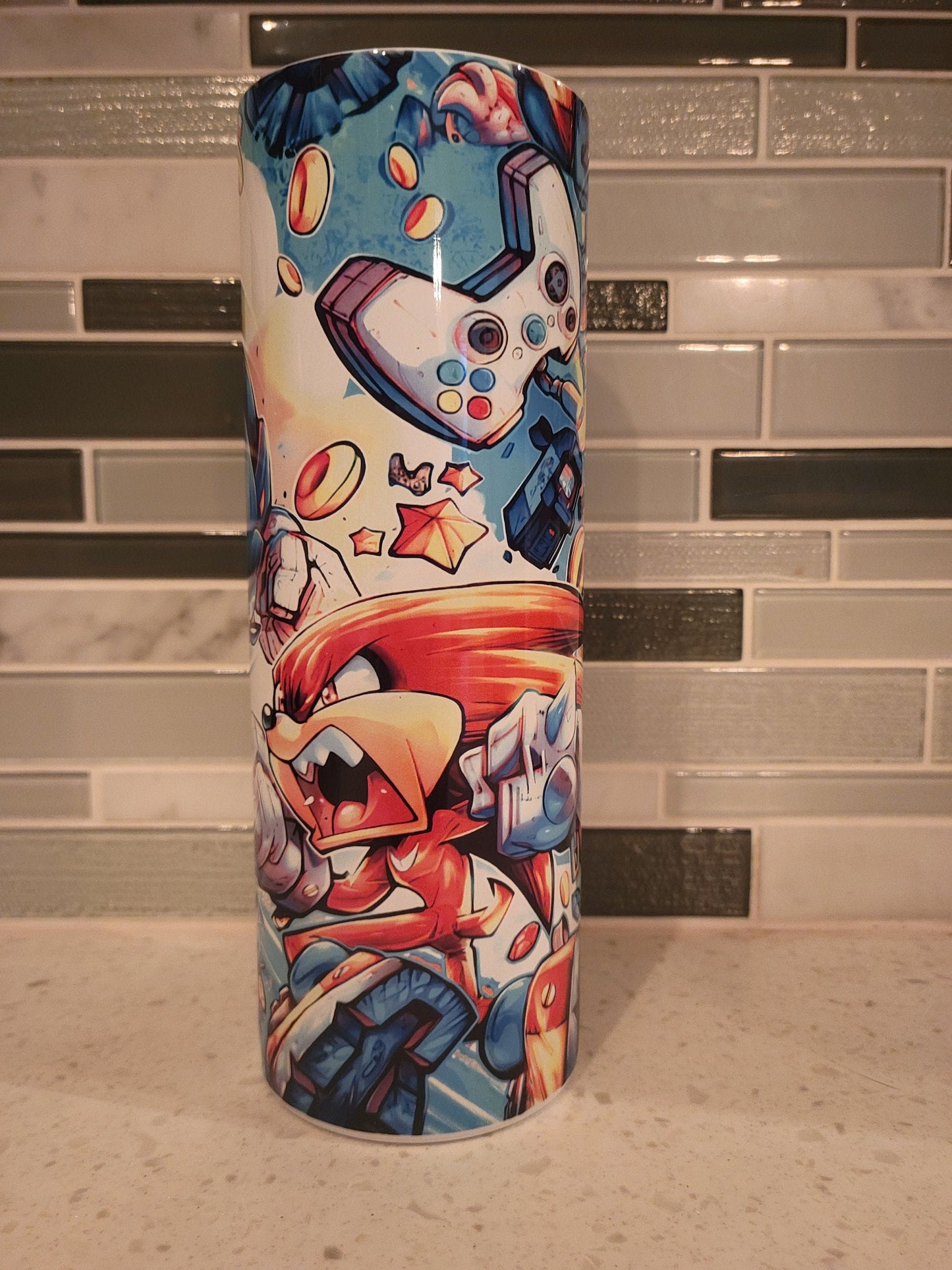 Hedgehog**cartoon**20oz**Tumbler**