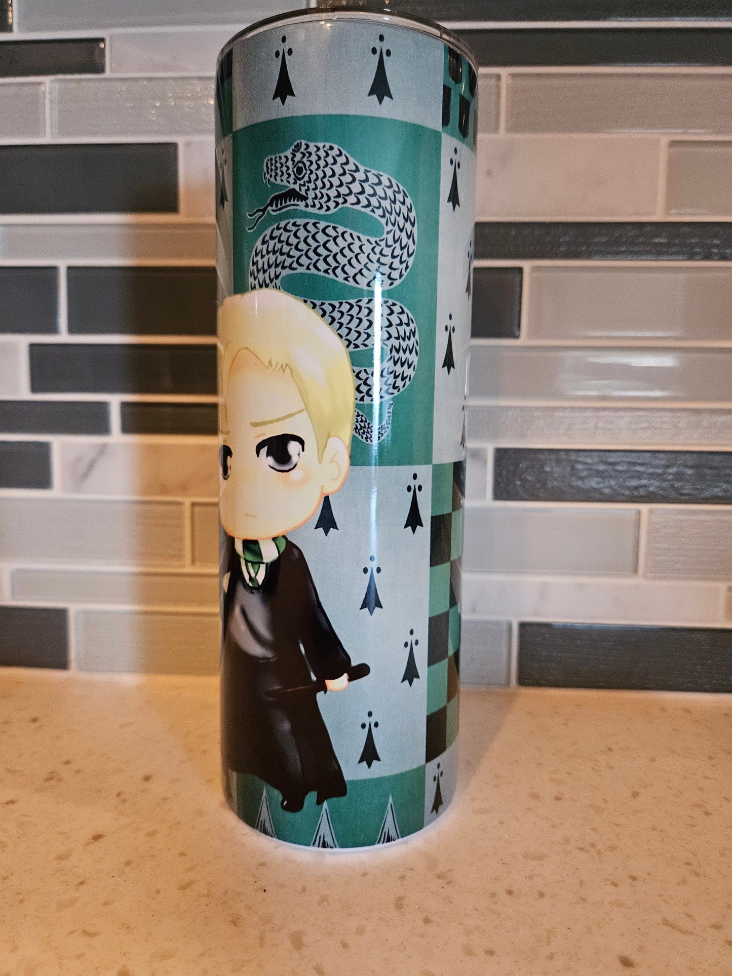 Wizard*Draco* Malfoy*HP*Wizarding World* Ferret**20 oz Tumbler