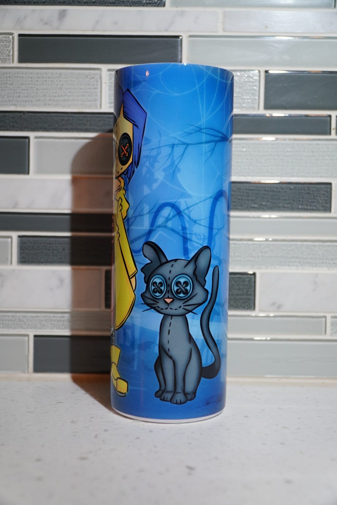 Button eyes cartoon 20 oz Tumbler