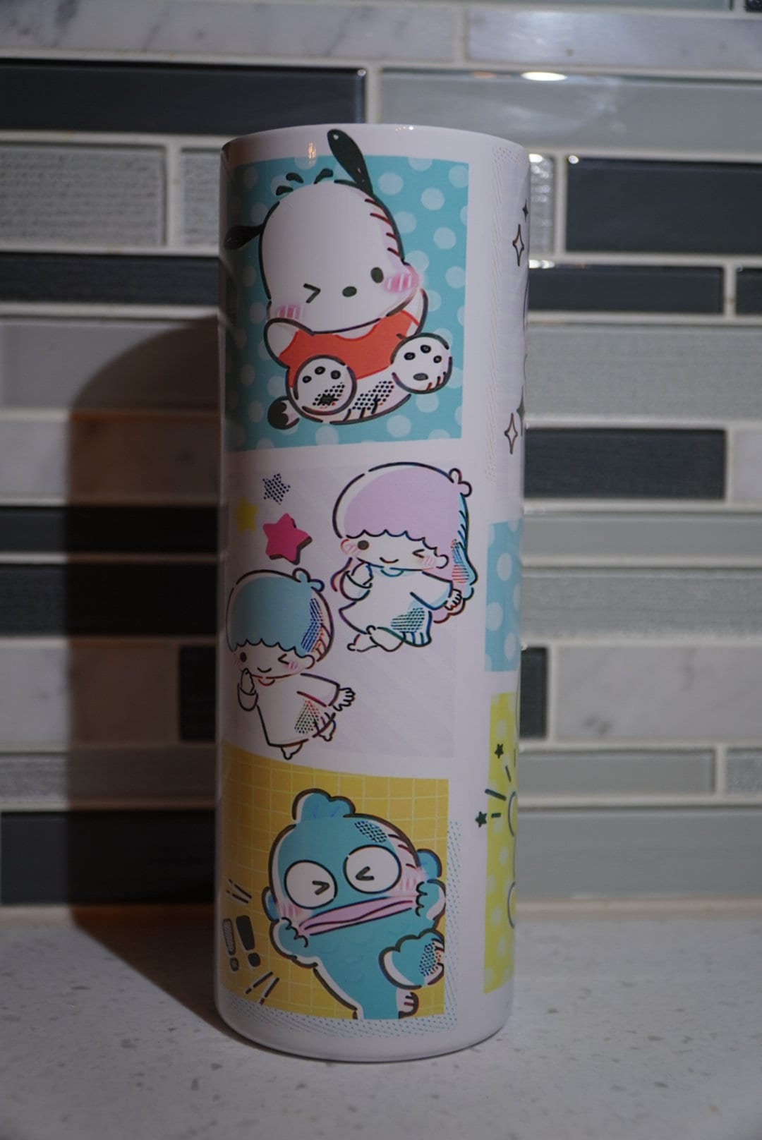 HK*Keroppi**Pochacco**Cinnamoroll**20oz Skinny Tumbler**