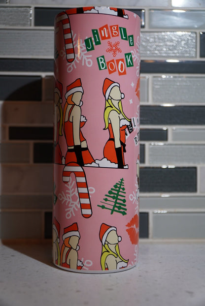 Burn Book**Mean**Santa**holiday**20 oz tumbler