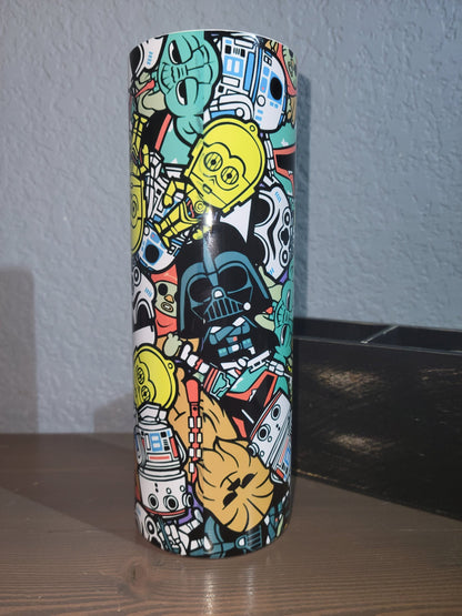 Litte green guy**Darth** STAR** 20oz**Tumbler**