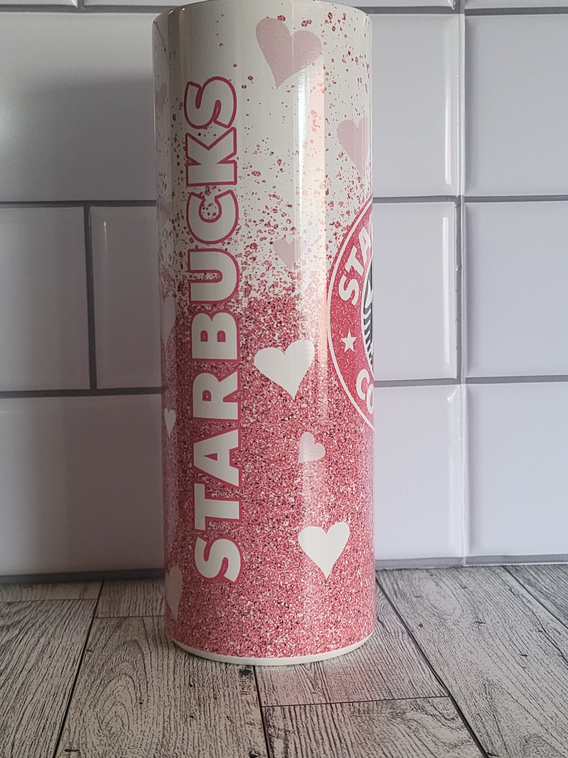 Valentines** hearts**Starbucks** 20oz**Tumbler**