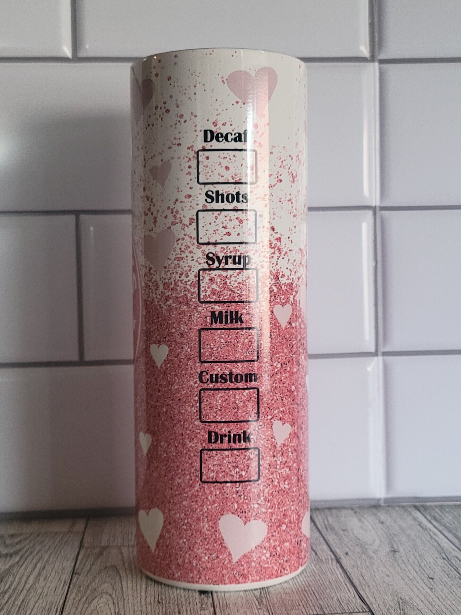 Valentines** hearts**Starbucks** 20oz**Tumbler**