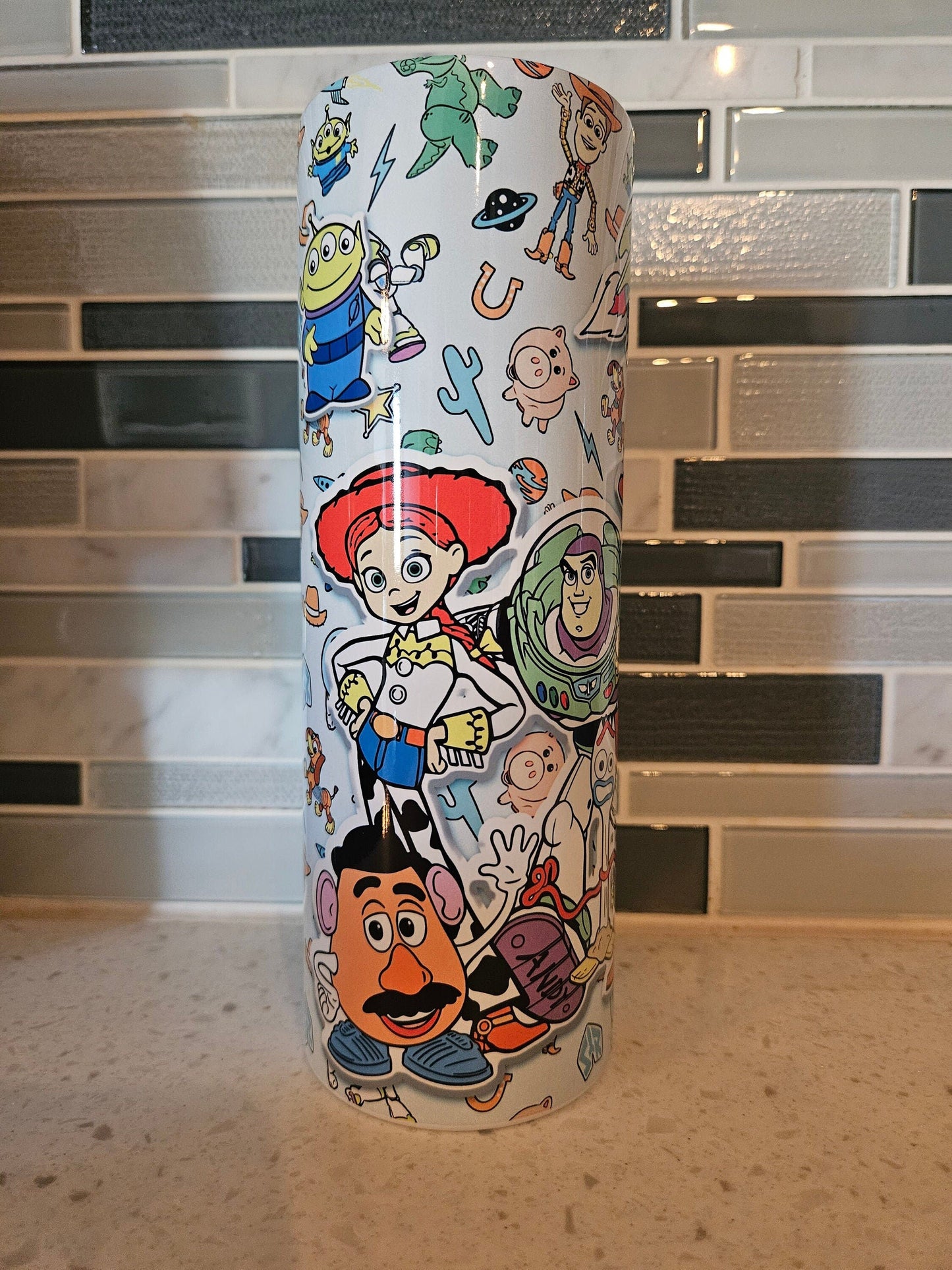 Toy**cowboy**story**Jessie**Buzz**Woody**20oz**Tumbler**