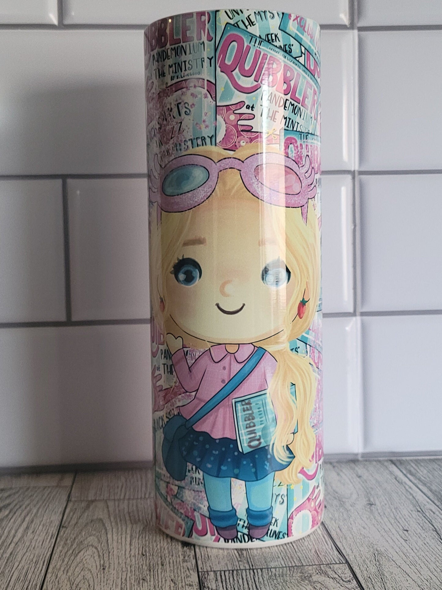 Wizard*Luna* Lovegood*HP*Wizarding World* Quibbler**20 oz Tumbler