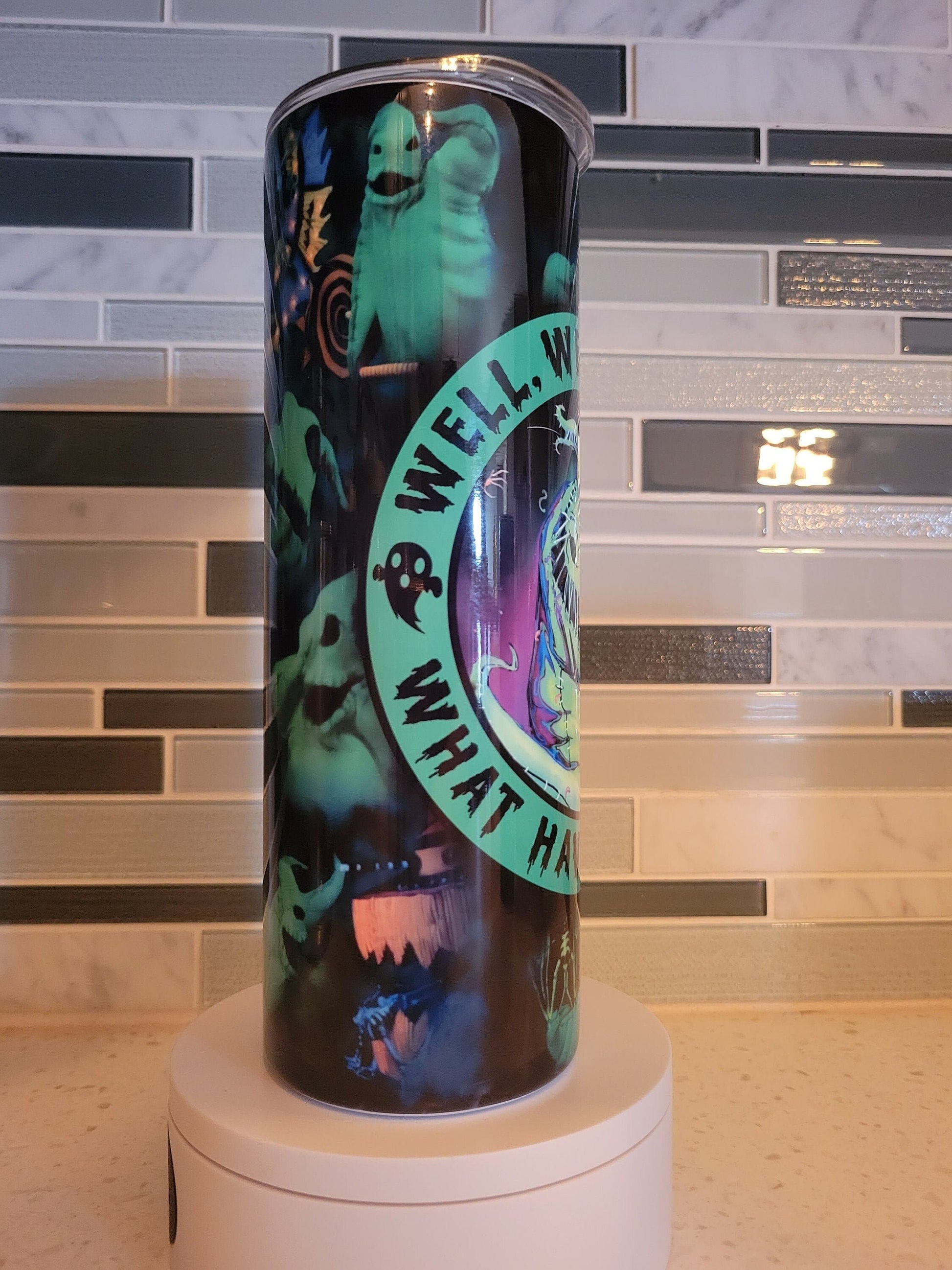 Oogie ***Nightmare*** Jack*** 20 oz Tumbler*Nightmare* Jack and Sally*