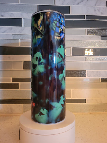 Oogie ***Nightmare*** Jack*** 20 oz Tumbler*Nightmare* Jack and Sally*