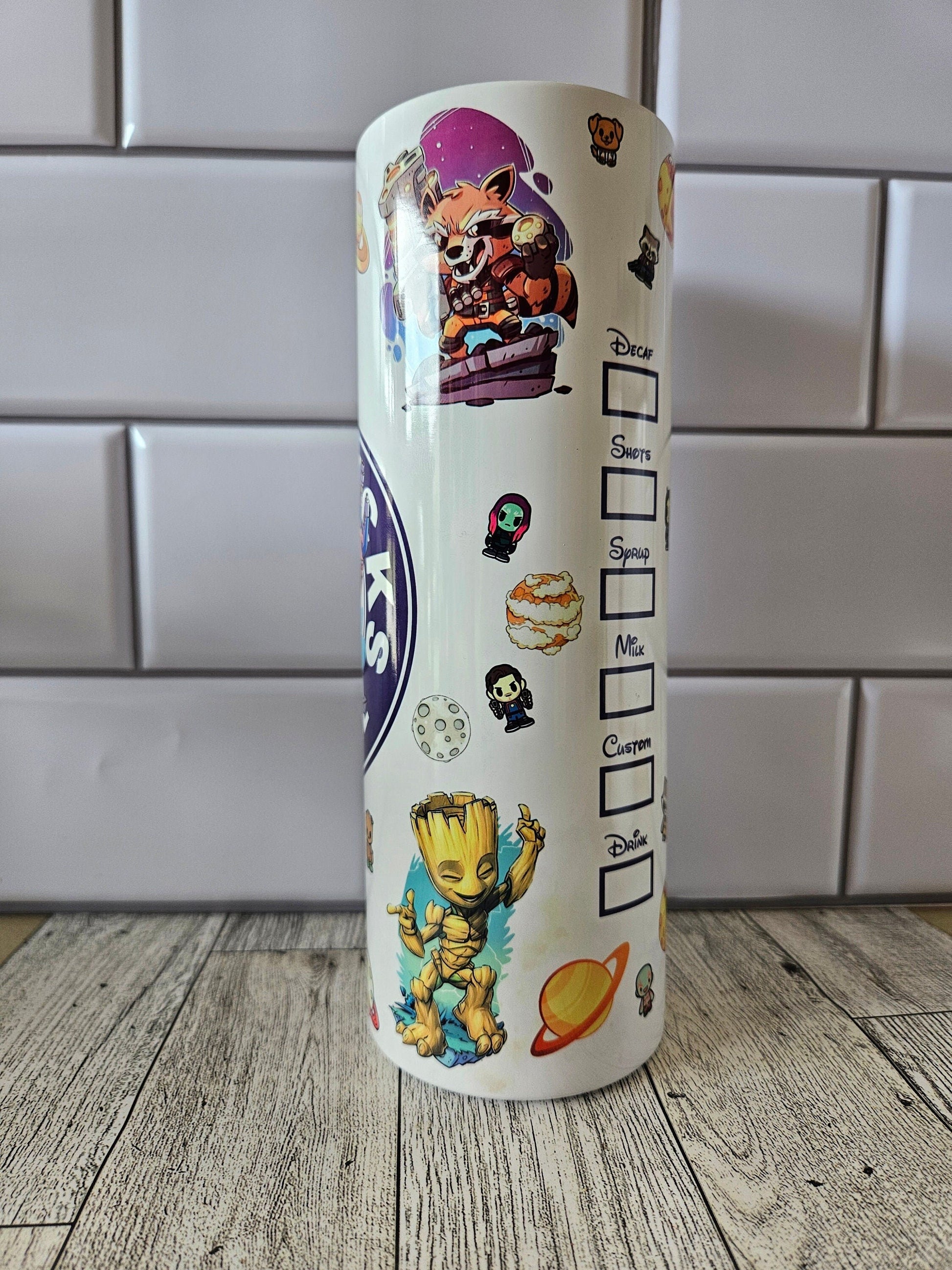 Star**Lord**Rocket** Quill** Guardians**Galaxy** 20oz**Tumbler**