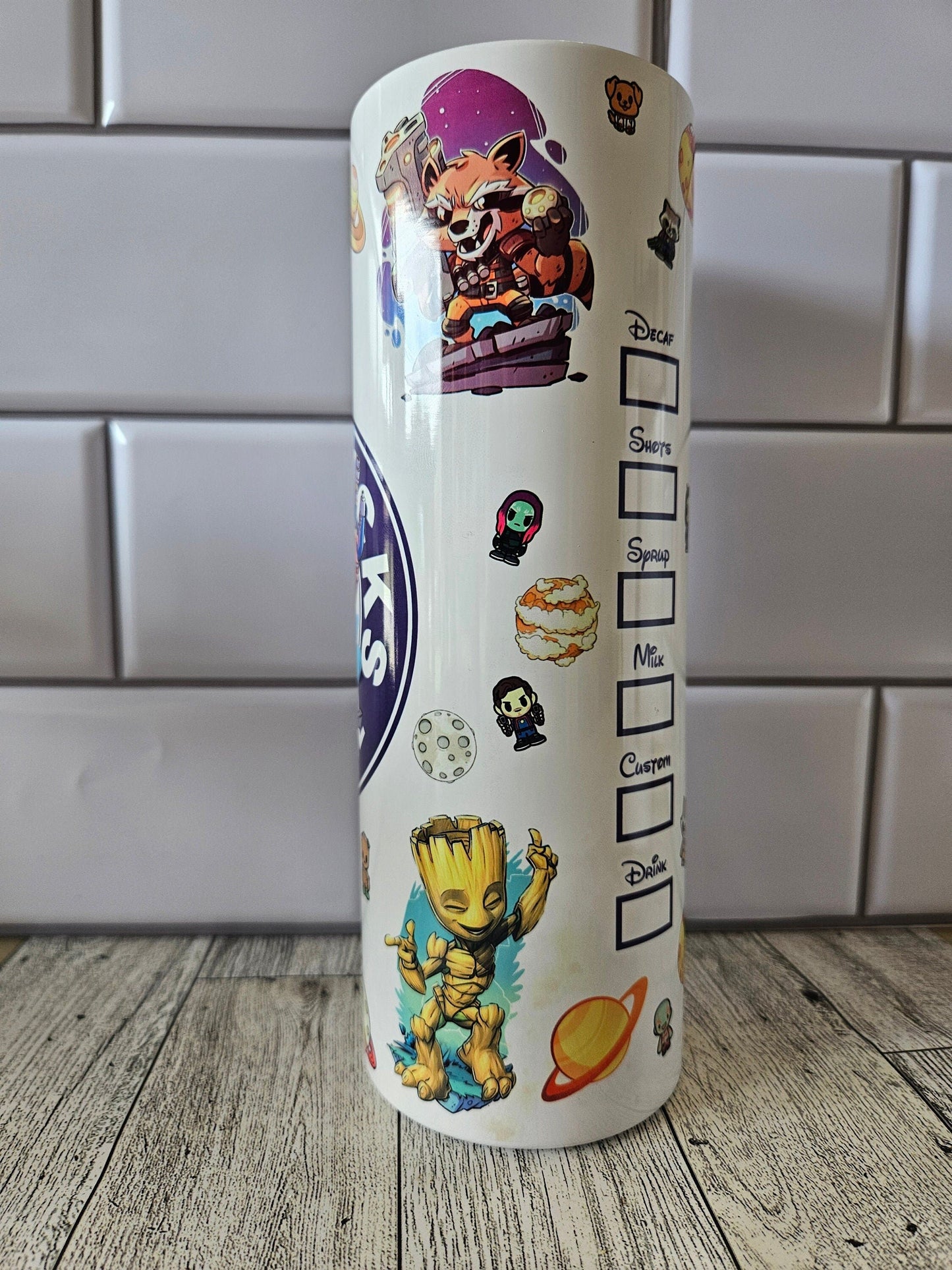 Star**Lord**Rocket** Quill** Guardians**Galaxy** 20oz**Tumbler**