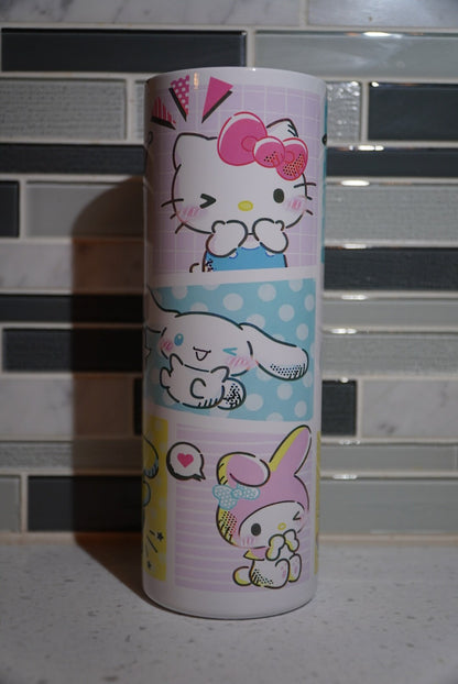 HK*Keroppi**Pochacco**Cinnamoroll**20oz Skinny Tumbler**